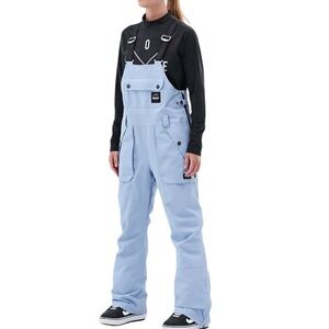 Dope Notorious B I B Bib Ski Snowboard Pants Light Blue Waterproof Insulated  S